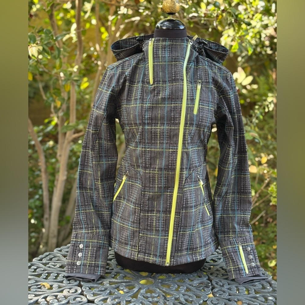 Athleta plaid jacket - size XS - Picture 5 of 7